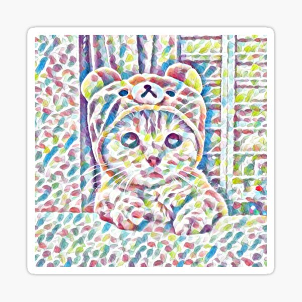 Aperçu de l'œuvre chat créée et vendue par DanaIrik.