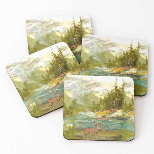 Item preview, Native American Mountain Camp designed and sold by Mizjean.