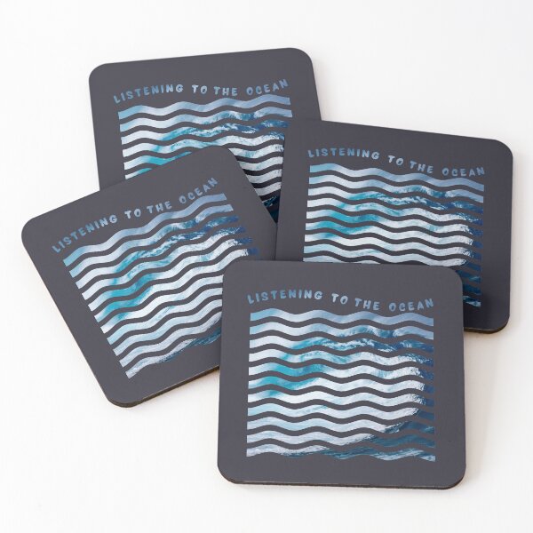Item preview, Listening To The Ocean Blue Waves designed and sold by SunfullyYours.