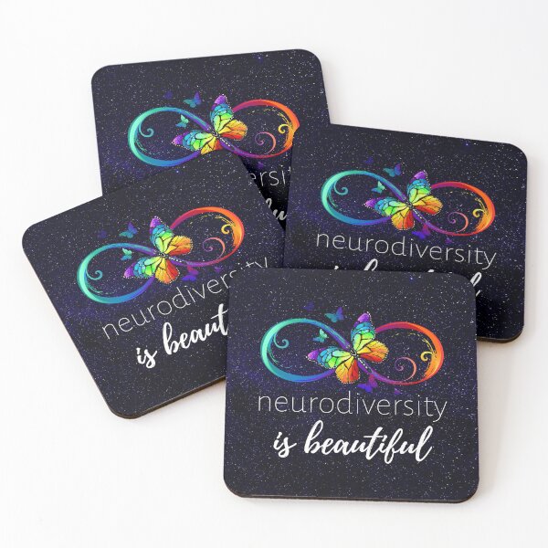 Item preview, Neurodiversity is Beautiful | Autism Acceptance Month | Infinity Symbol | designed and sold by CtrlZDigitalD.