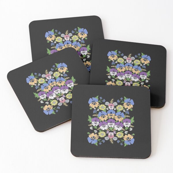 Item preview, Pansies Floral Vintage Gardening Ukrainian Vyshyvanka Style designed and sold by AnitaJGreenspan.