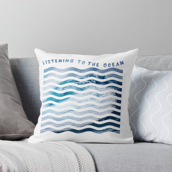 Item preview, Listening To The Ocean Blue Waves designed and sold by SunfullyYours.