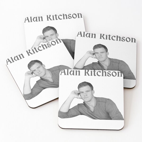 Item preview, Alam Ritchson in Black and White designed and sold by ecdato.