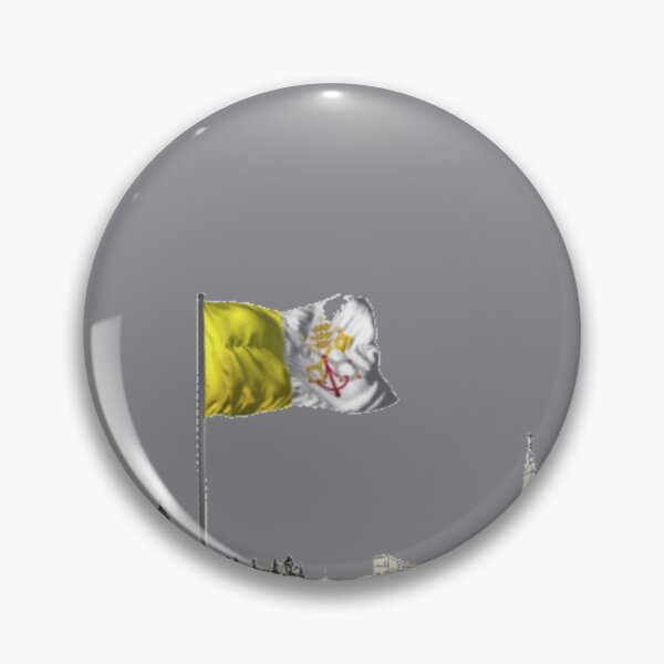 Item preview, Vatican City Flag designed and sold by FunZoo.