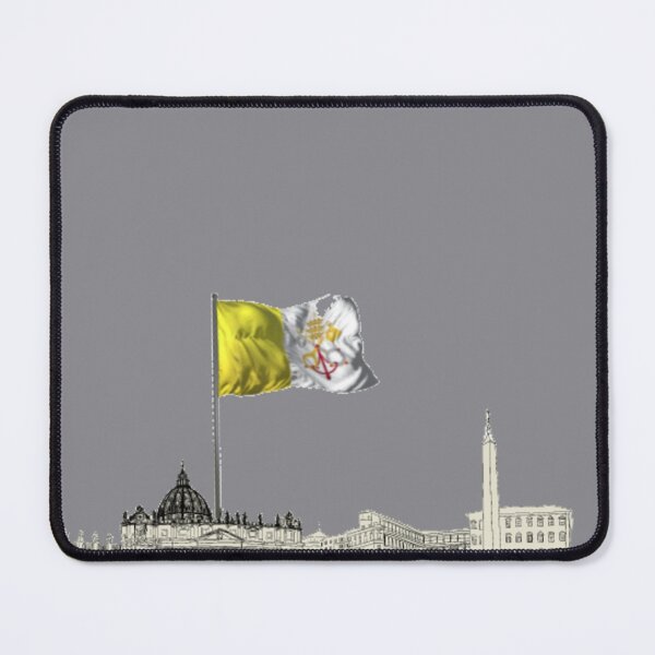 Item preview, Vatican City Flag designed and sold by FunZoo.