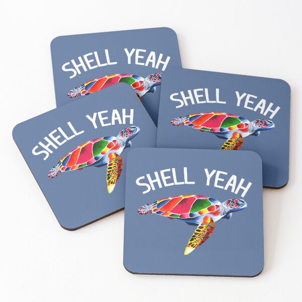 Item preview, Shell Yeah Sea Turtle Turtles Save The Turtles Cute Funny designed and sold by raretshirtsuk.