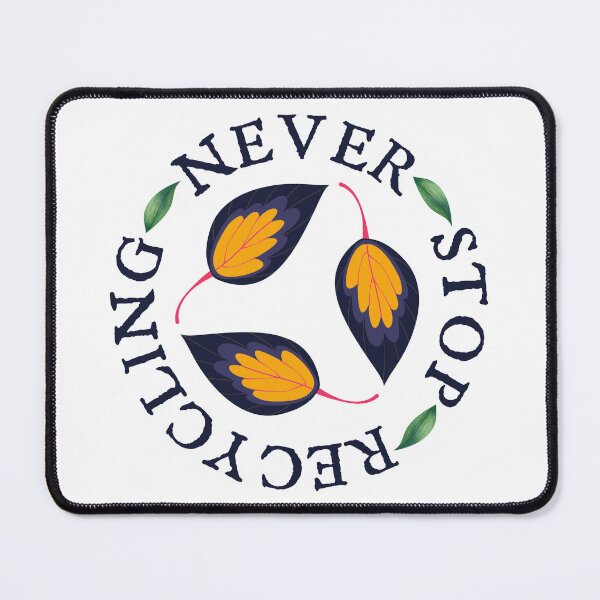 Item preview, Never Stop Recycling, Leaves  designed and sold by ACC .