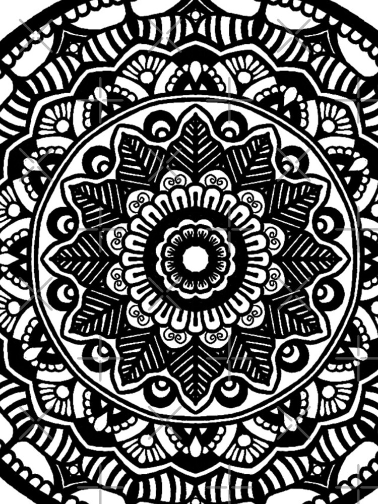 Thumbnail 4 of 4, iPhone Case, Mandala Design #5 designed and sold by RockingJ.