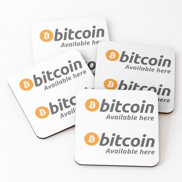 Item preview, Bitcoin Available Here designed and sold by Pixelish.