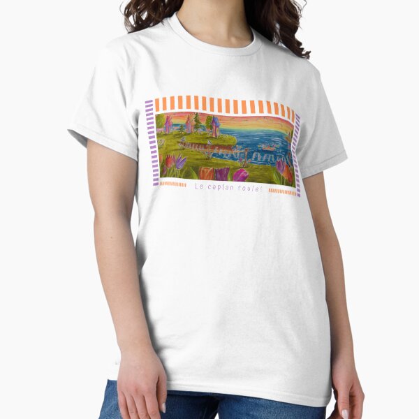 Linda Molloy - "Le caplan roule" ( 1ère version) T-shirt classique