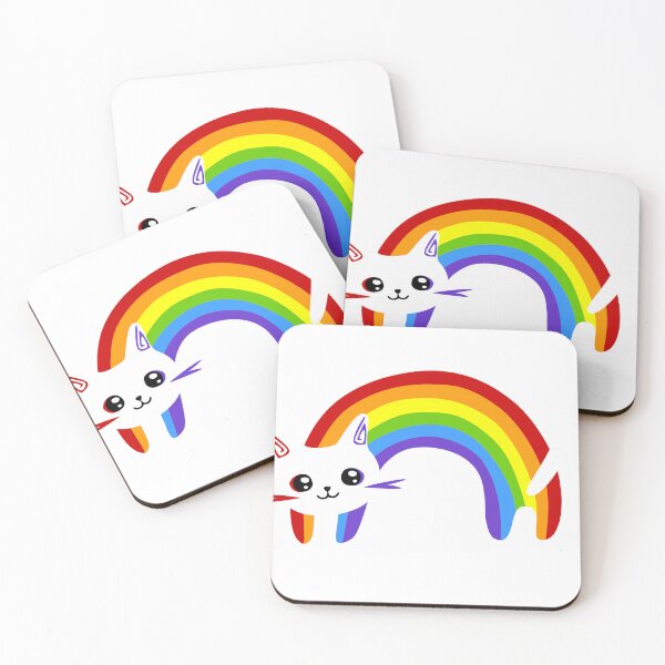 Item preview, Rainbow Pride Cat designed and sold by Infuriating.
