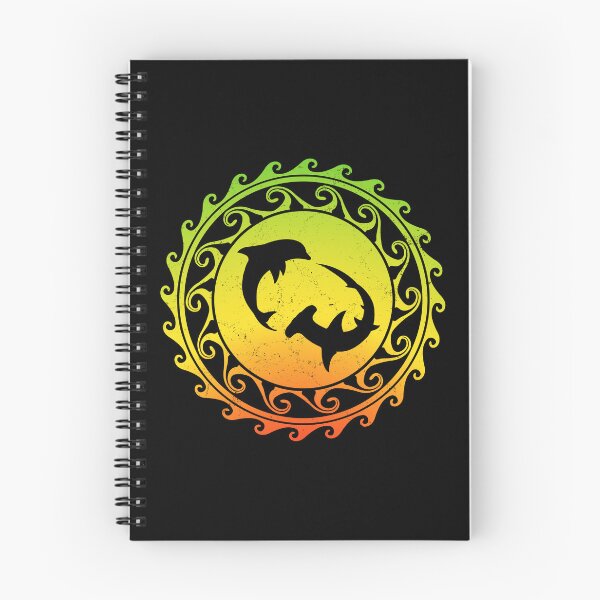 Item preview, Hammerhead Shark and Dolphin designed and sold by NicGrayGraphic.