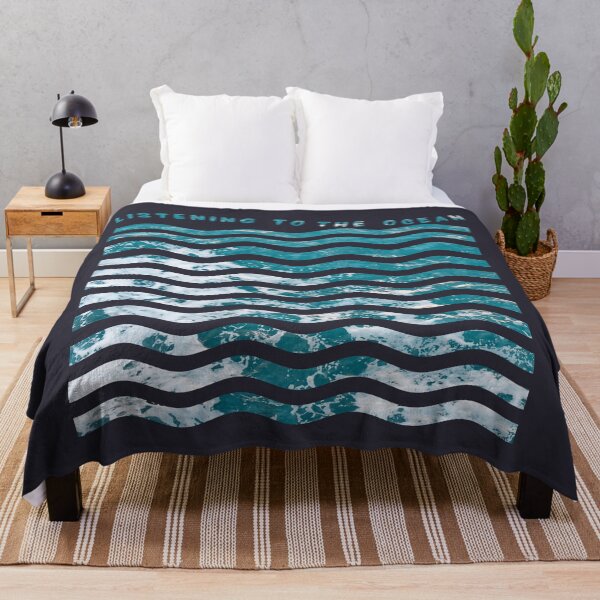 Item preview, Listening To The Ocean Blue Waves designed and sold by SunfullyYours.
