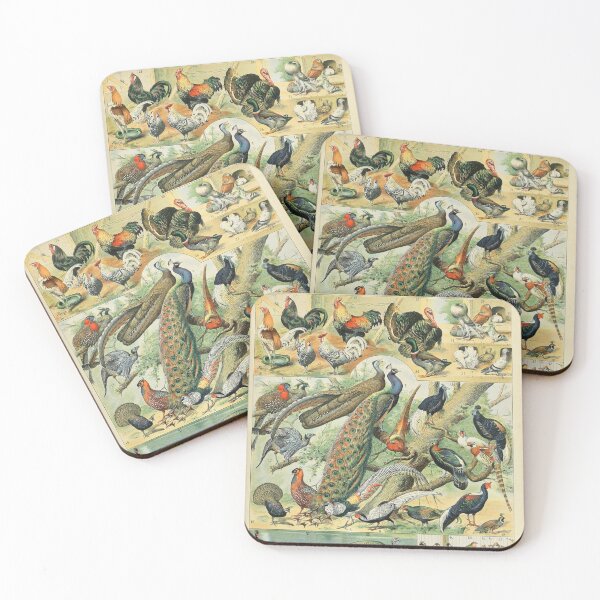 Item preview, Oiseaux C - Adolphe Millot designed and sold by starrylite.