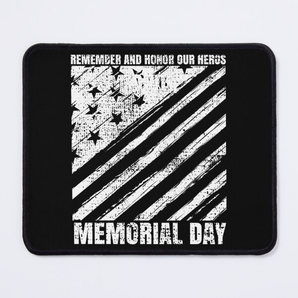 Item preview, Vintage Edition, Memorial Day American Flag Remember and Honor Our Heros designed and sold by CharJens.