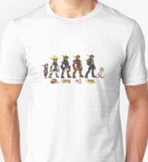 Jak and Daxter Saga - Simplified Colours Unisex T-Shirt