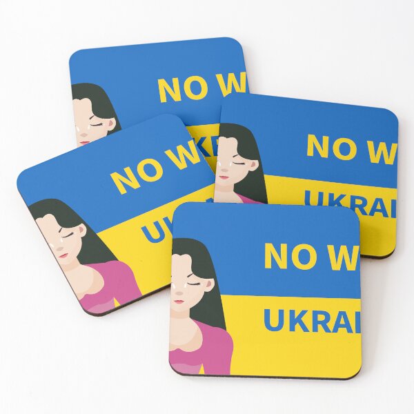 Item preview, Cartoon sadness girl. No war. Stop war in Ukraine. designed and sold by deeplaxman.