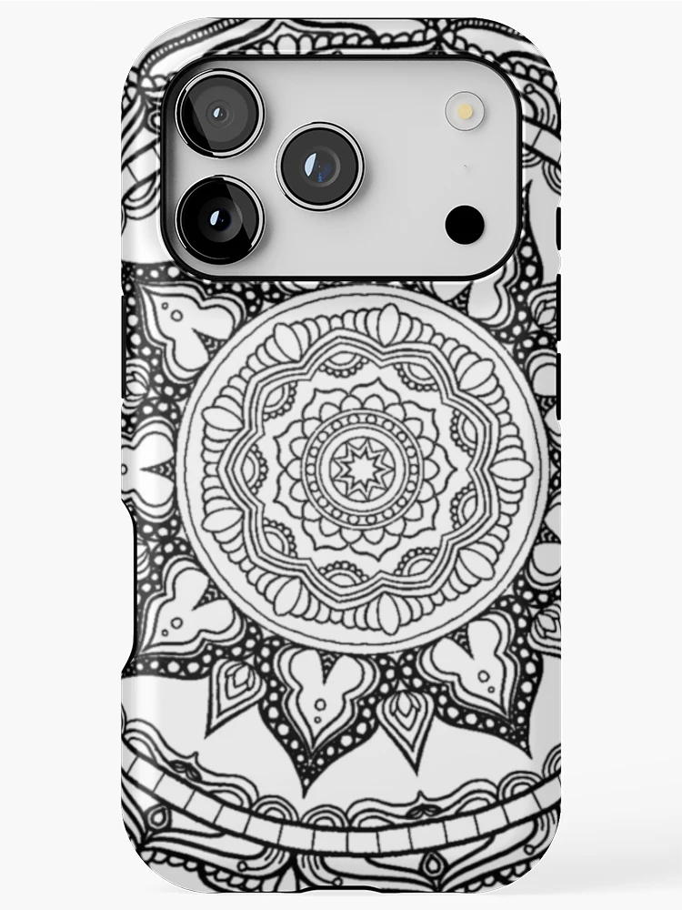 Thumbnail 1 of 4, iPhone Case, Mandala Design #4 designed and sold by RockingJ.