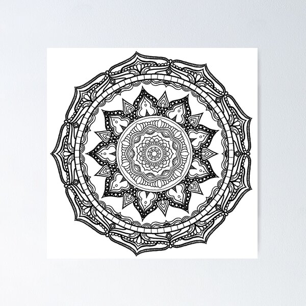 Item preview, Mandala Design #4 designed and sold by RockingJ.