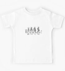 Jak and Daxter Saga - Black Sketch Kids Tee