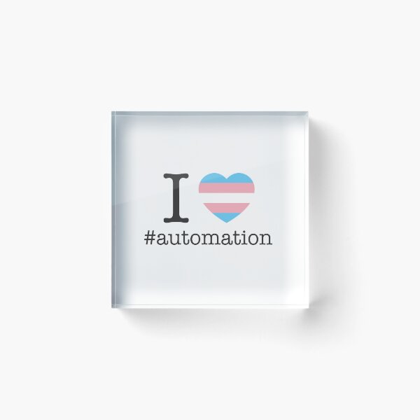 Item preview, I Love Automation Trans designed and sold by automationart.