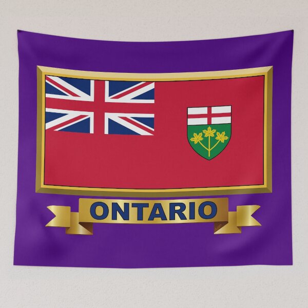 Item preview, ONTARIO Flag Gifts, Phone Cases, Stickers & Products (2) designed and sold by mpodger.