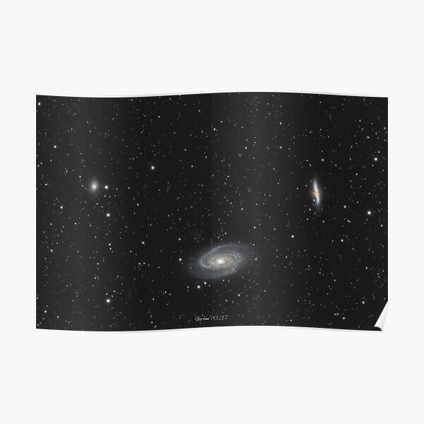 M81 &amp; M82 - Twin galaxies Poster