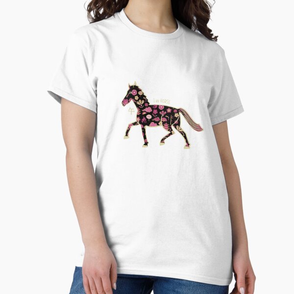 Aperçu de l'œuvre CHEVAL - Animal du zodiaque chinois, signe astrologique, année du cheval créée et vendue par CattDesigns.