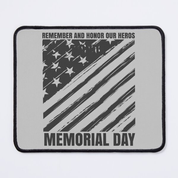Item preview, Memorial Day American Flag Remember and Honor Our Heros designed and sold by CharJens.