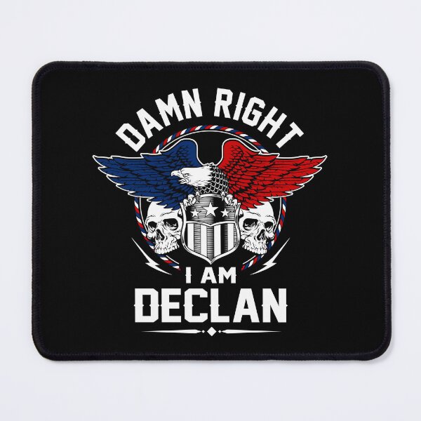 Item preview, Declan Name T Shirt - Damn Right I Am Declan Gift Item Tee designed and sold by celiagomez456.