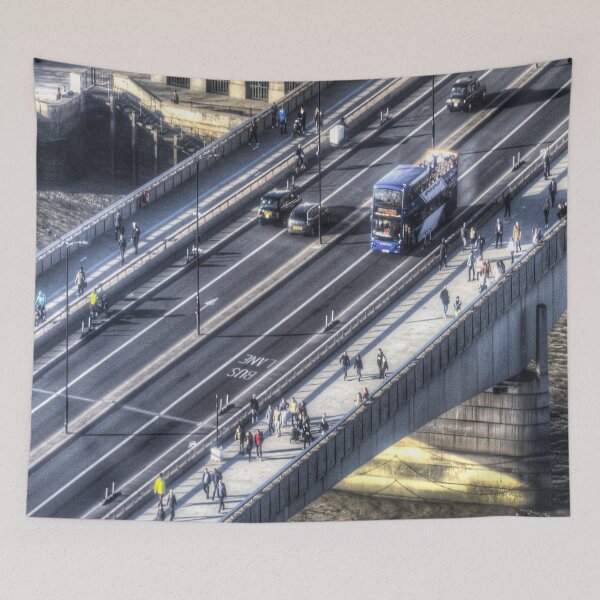 Item preview, London Bridge Rush Hour designed and sold by Londonimages.