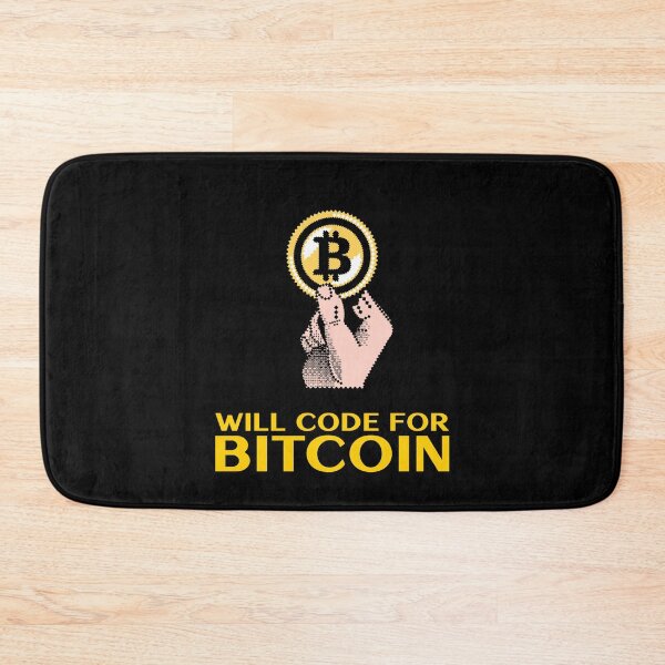Item preview, Will Code for Bitcoin - Bitcoin Developer designed and sold by Shirtlify.
