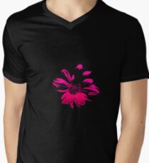 Flower Men's V-Neck T-Shirt
