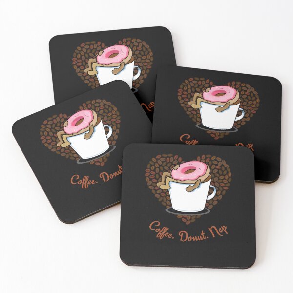 Item preview, Coffee donut nap designed and sold by SamXDesigns.