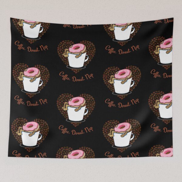Item preview, Coffee donut nap designed and sold by SamXDesigns.