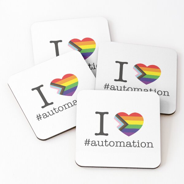 Item preview, I love Automation Inclusive Diversity LGBTQIA+ designed and sold by automationart.