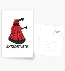 Exterminate! Postcards