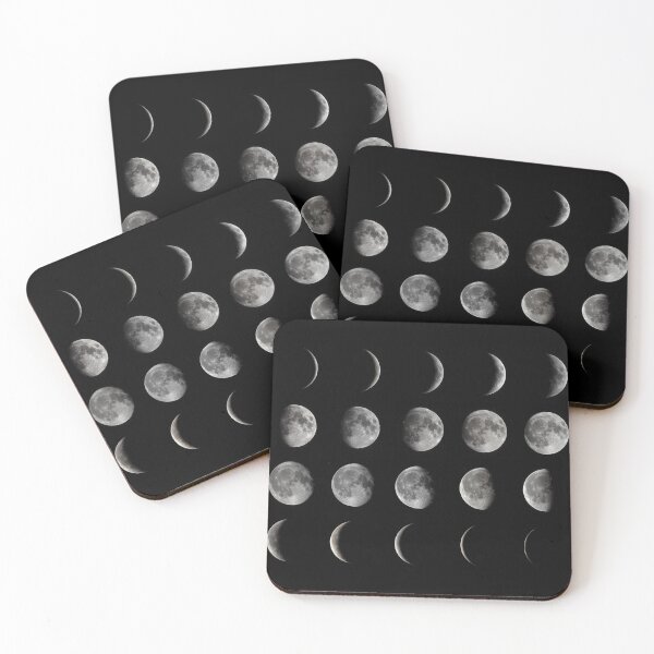 Item preview, Phases Of The Moon, Full Moon, Crescent Moon, New Moon designed and sold by ScienceSource.