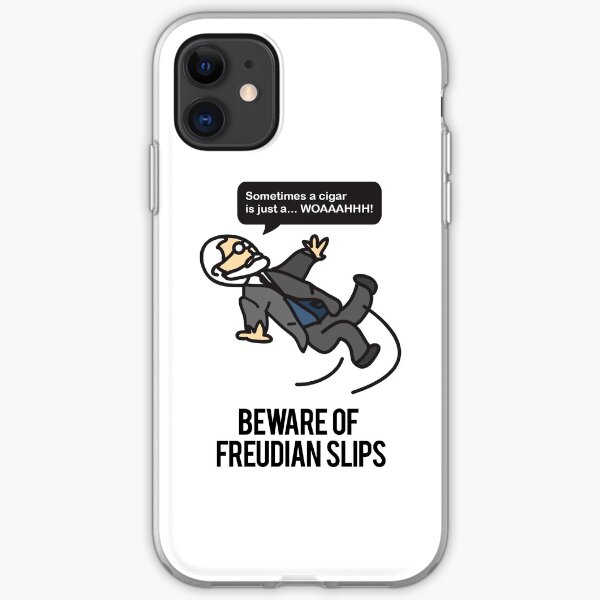 Beware of Freudian Slips iPhone Soft Case