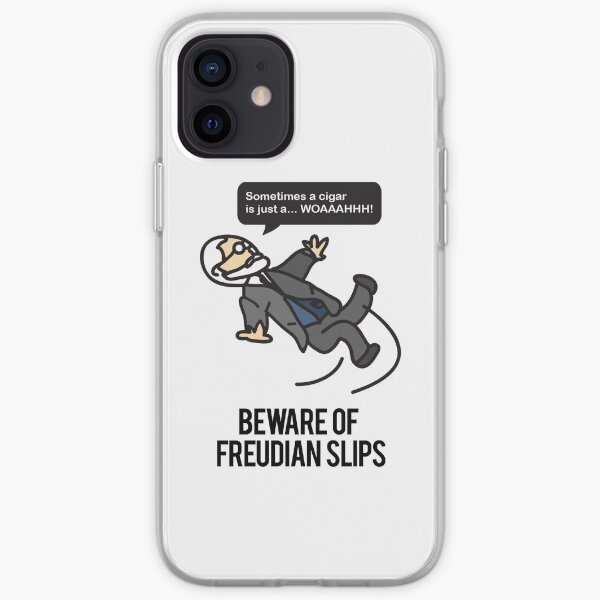 Beware of Freudian Slips iPhone Soft Case