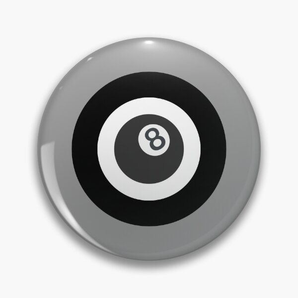 Item preview, 8 Ball retro pool roundel design designed and sold by ModSupporters.