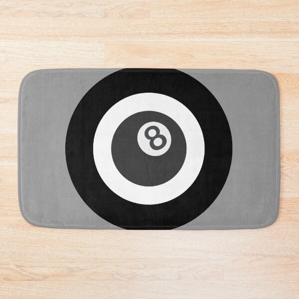 Item preview, 8 Ball retro pool roundel design designed and sold by ModSupporters.