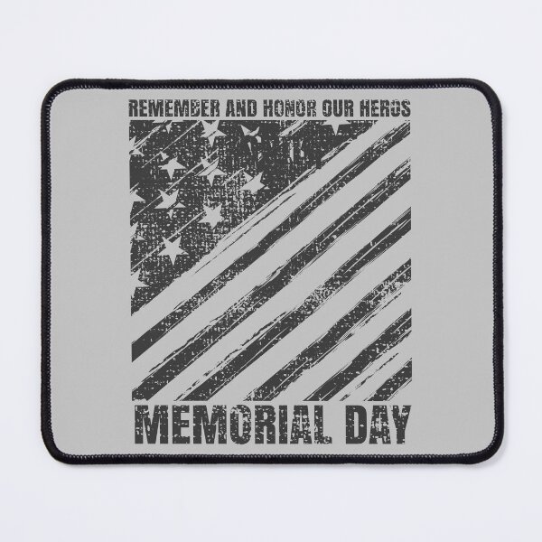 Item preview, Vintage Edition, Memorial Day American Flag Remember and Honor Our Heros designed and sold by CharJens.