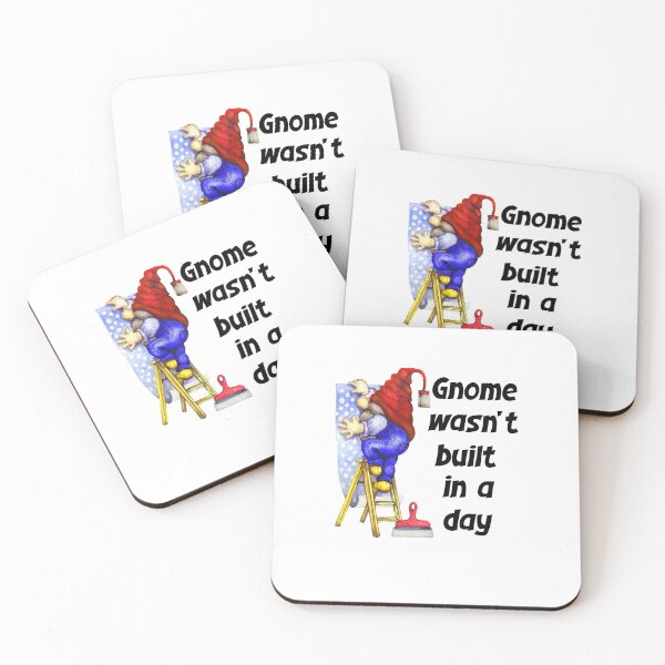 Item preview, Gnome Wasnt Built In A Day, Gnome Builder designed and sold by SportyDogShop.