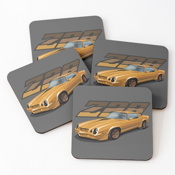 Item preview, 1981 Chevrolet Camaro Z28 in gold designed and sold by candc-retro.