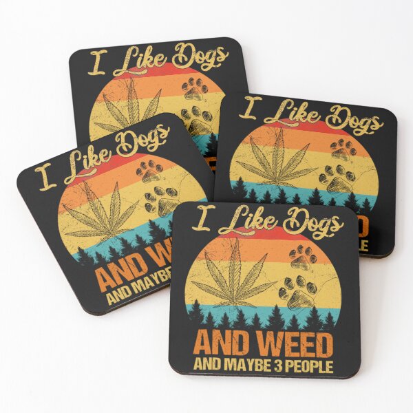 Item preview, I Like Dog And Weed And Maybe 3 People Matching Lover1 designed and sold by Chad6438.