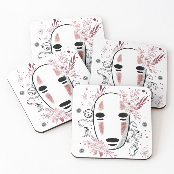 Item preview, japanese mask flowers designed and sold by KalikaGraphisme.