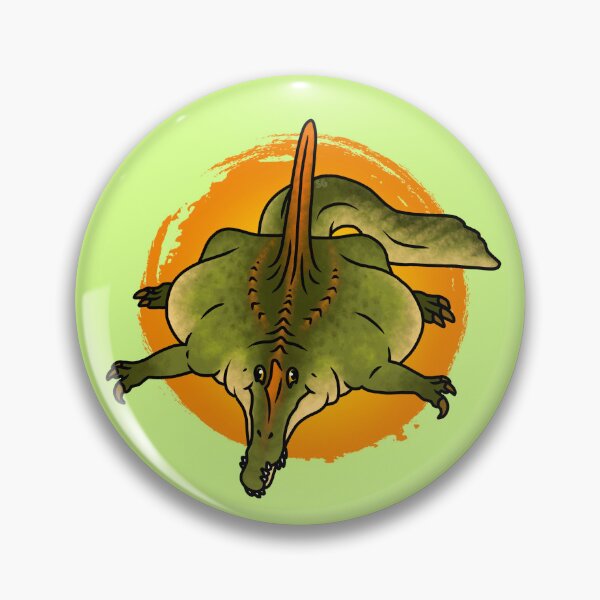Item preview, Flat Spinosaurus - Flat Fuck Friday Meme designed and sold by saradrawspaleo.