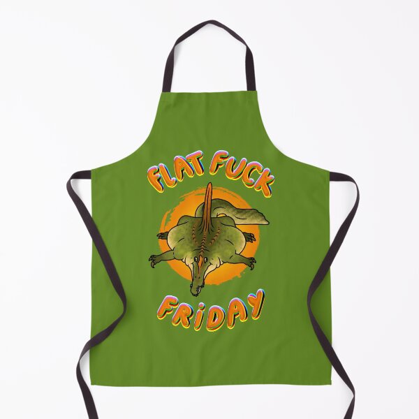 Item preview, Flat Spinosaurus - Flat Fuck Friday Meme designed and sold by saradrawspaleo.
