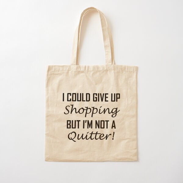 Women's Gift Idea "Shopping Is Cheaper Than Therapy" Funny Slogan Beach Tote Bag 